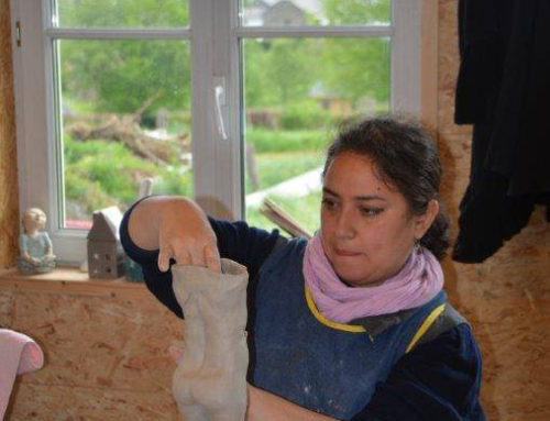 May 2016 / Sculpture workshop in ceramic and engobe techniques – Acremont, Belgium